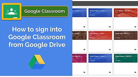 How to Sign In To Google Classroom From Google Drive