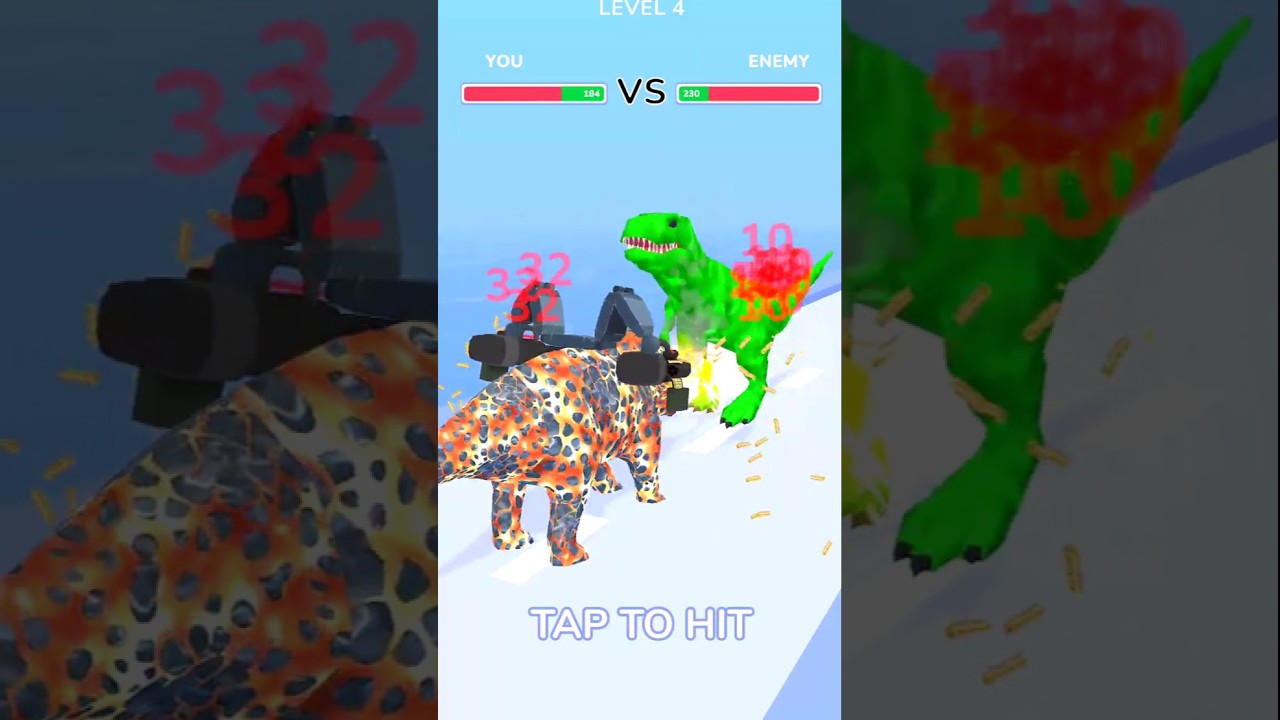 Dino Evolution Run 3D level 04 