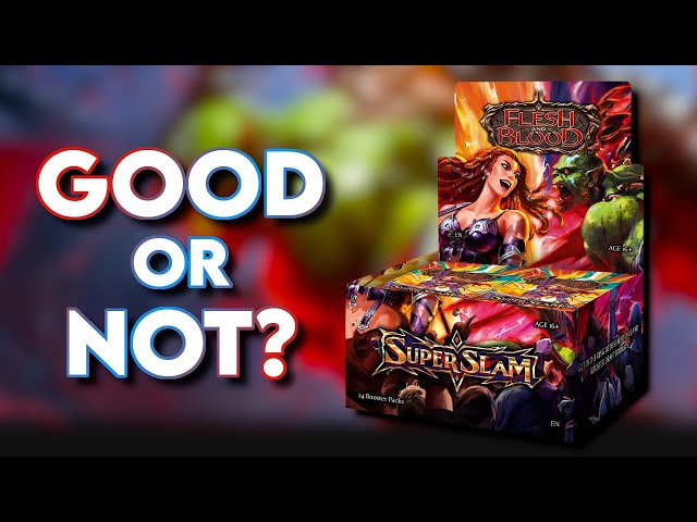My Honest Thoughts on Super Slam. | Flesh and Blood TCG Box