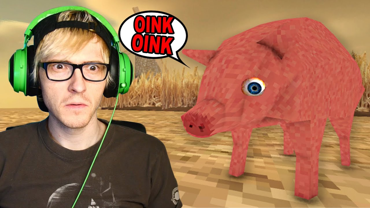 нам нужно кормить свиней, но мы в меню 🐷💀