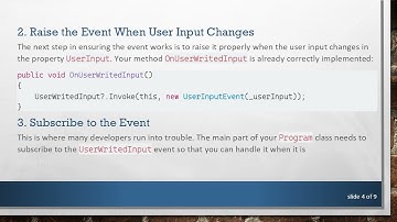 Troubleshooting Your C#  Custom Event: Solving the Mystery of Ignored Inputs