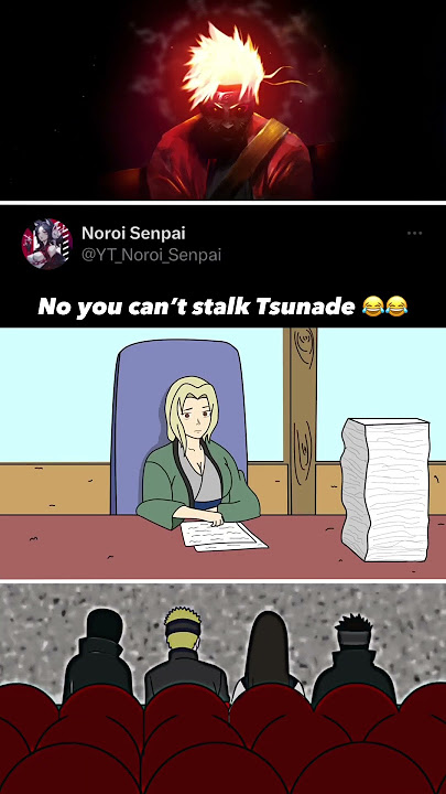 Naruto squad reaction on konohamaru x tsunade 😂😂