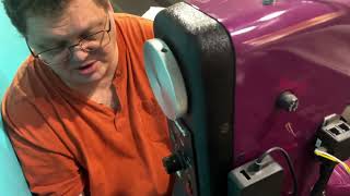Thread break sensor installation on Nolting Pro 