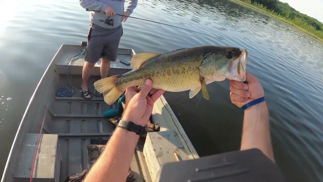 Bass fishing with David 6-3-23