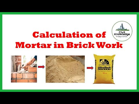 Video: Gaano Karaming Mortar Ang Kinakailangan Para Sa Pagtula Ng Mga Brick? Ang Pagkonsumo At Pagkalkula Ng Semento Bawat 1 Cu. M At 1 Sq. M Ng Brickwork