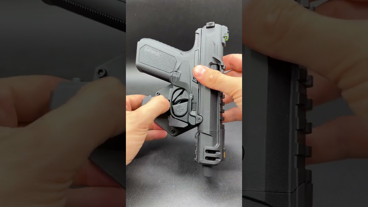 Fast holster for AAP01 / AAP01 C fast release full 3D printed with carbon filament 