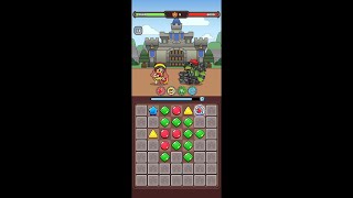 Knights Combo (by Perfeggs) - free match 3 strategy game for Android and iOS - gameplay. screenshot 1