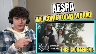 aespa 에스파 'Welcome To MY World (Feat. nævis)' MV REACTION!