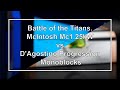 McIntosh Mc1.25kW vs Dan D'Agostino Progression Monoblock amplifiers