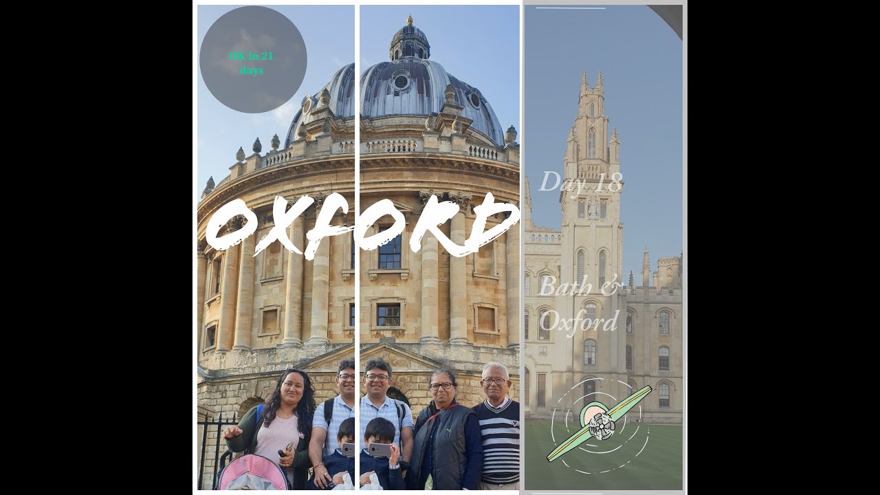 Oxford UK in 21 days YouTube