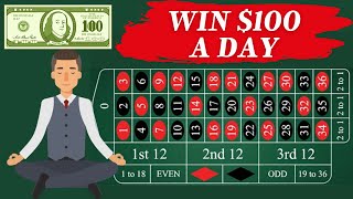 Win $100 a Day With This Disciplined Roulette Strategy screenshot 5