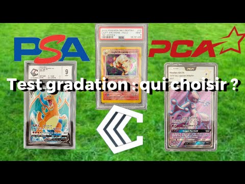 Grader ses cartes Pokémon PSA vs PCA vs CCC : le match ! Quelle société de gradation choisir ?