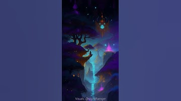 journey in a fantasy world  | Ai art | trippy visuals | psychedelic animation #shorts