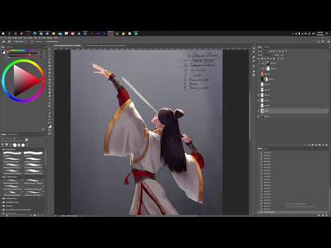 Fixing my old art #2 | The Crown Prince Who Pleased The Gods