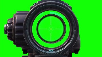 BGMI - SCOPE COMBINE EFFECTS GREEN SCREEN | 6x Scope Green Screen #pubgmobile