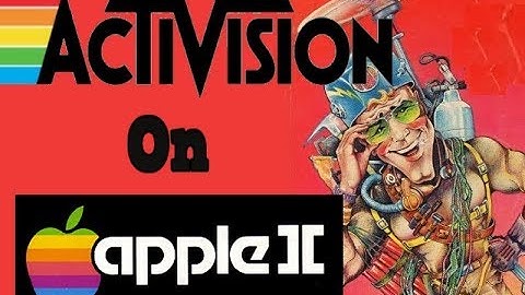 Activision Games on Apple IIe