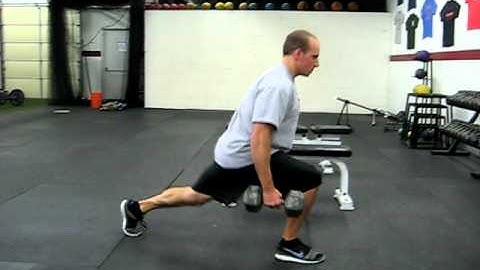 EricCressey.com: DB Reverse Lunge to 1-leg RDL