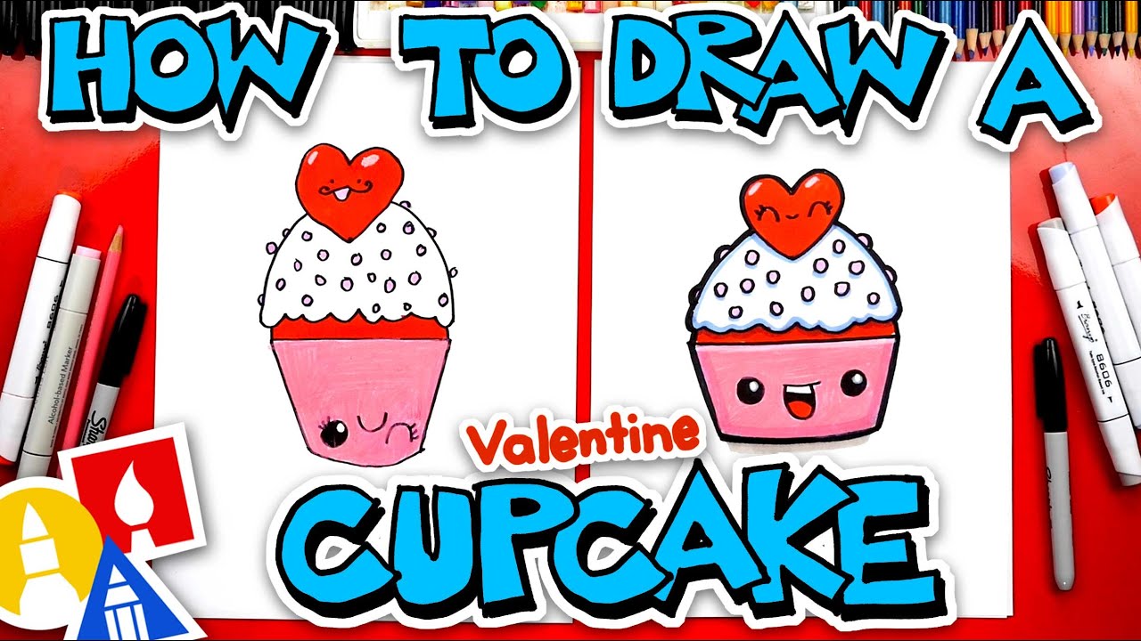 Sketching With Markers: Draw a Sweet Cupcake, Olga Sh