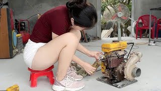 2 cylinder diesel engine restoration and maintenance
