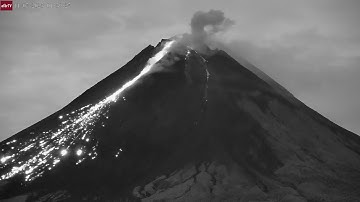 Nov 7, 2025: Merapi Molten Rock Fall (Java, Indonesia)