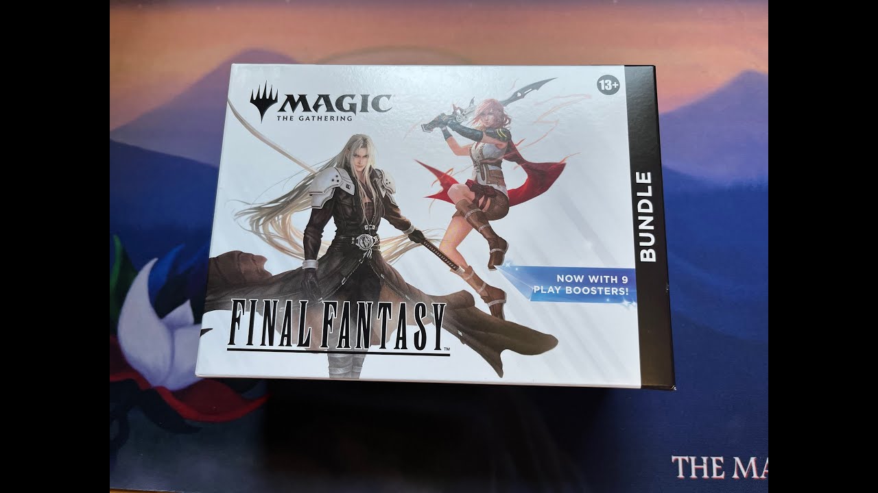 MTG - Final Fantasy Universes Beyond Bundle Opening.