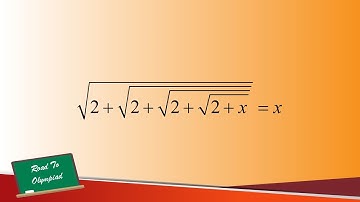 [Olympiad Problem] Nested radical with nice solution. An important technique in problem solving
