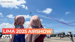 LIVE: The17th Langkawi International Maritime and Aerospace Exhibition (LIMA 2025) LIVE: The17th Langkawi International Maritime and Aerospace Exhibition (LIMA 2025)