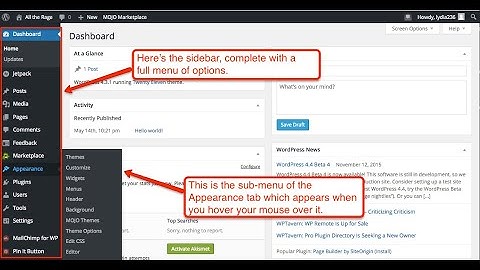 WordPress dashboard Tutorial [Part-02] | English | For Beginners