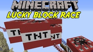 Minecraft: TNT Lucky block race | KAOS IGEN | Modded Mini-Game