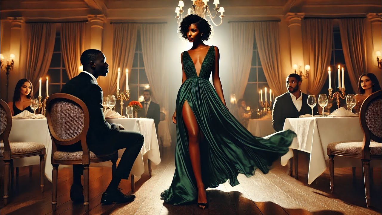 Millionaire Invited His Overlooked Secretary to Dinner—But Froze When She Arrived Like a Goddess