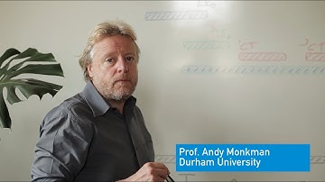 Prof. Andy Monkman explaining thermally activated delayed fluorescence (TADF)