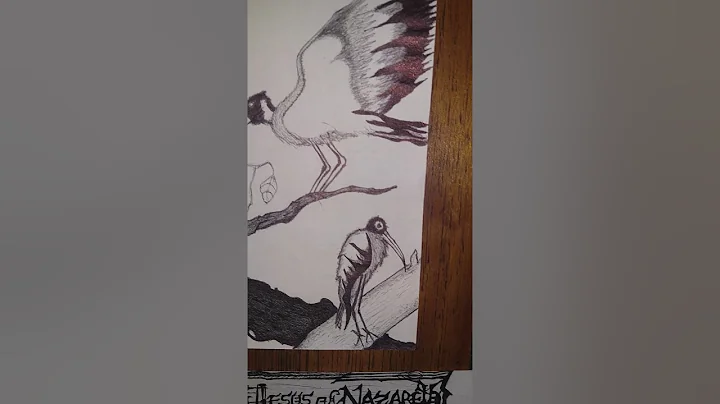 Telekinetic artwork done with ballpoint pen.