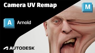 Arnold Tutorial - Camera UV Remap in Maya (GPU)