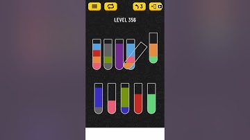 water sort puzzle level 356
