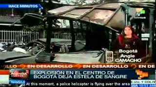 Explosion in the north of Bogota: 5 dead and 19 injure Explosion in the north of Bogota: 5 dead and 19 injure