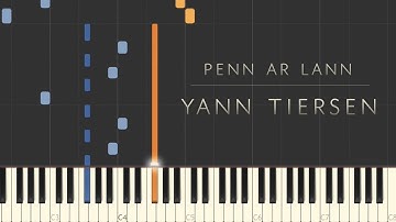 Penn ar Lann - Yann Tiersen \\ Synthesia Piano Tutorial