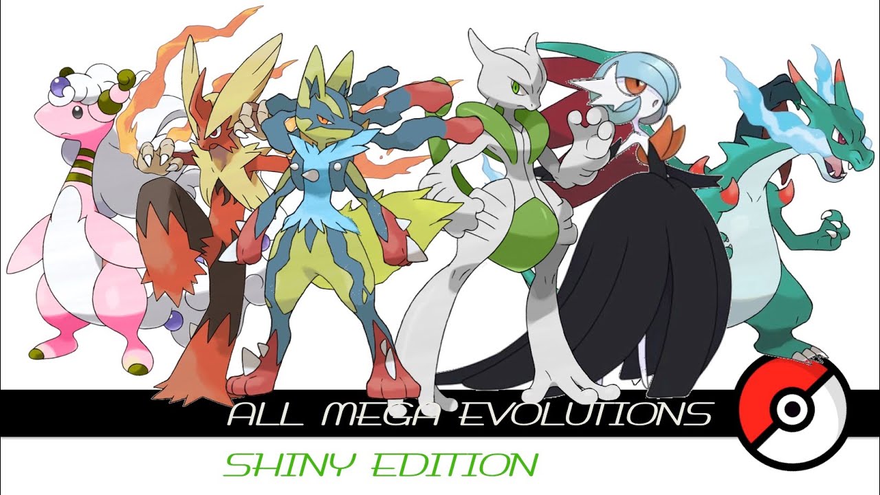 All Mega Evolutions (Shiny) 