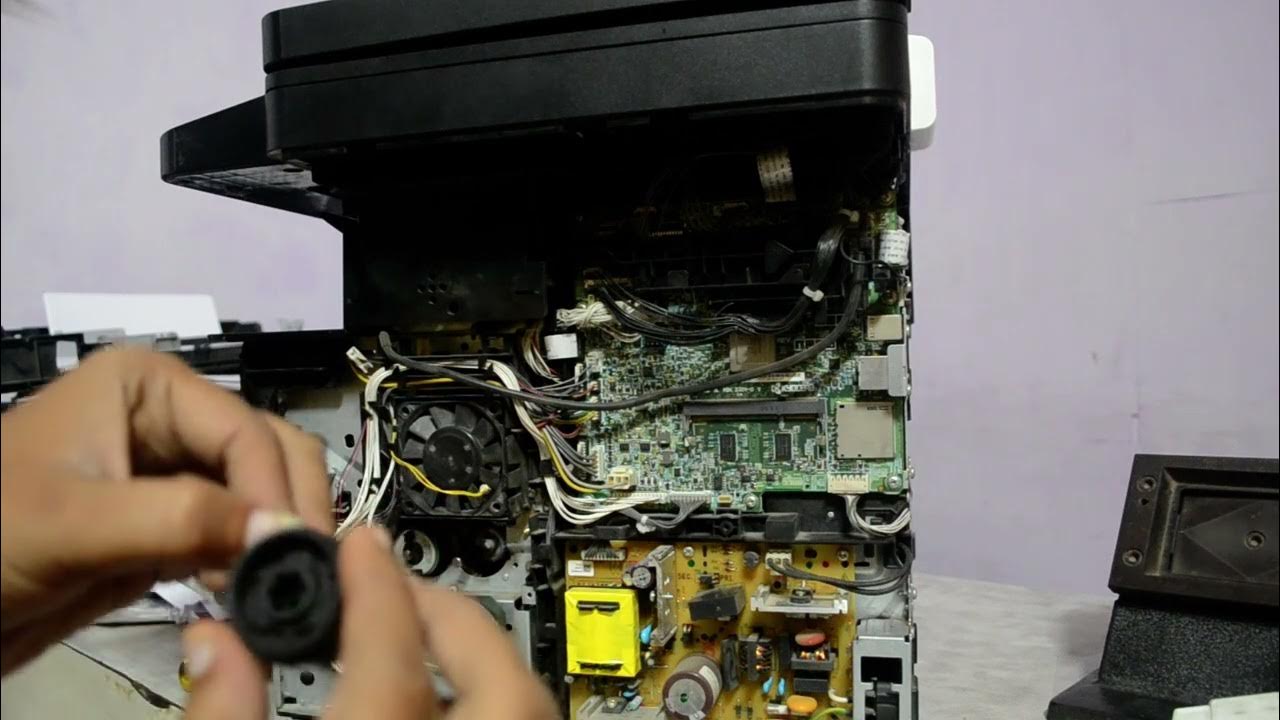 How to change kyocera M2040dn clutch - YouTube