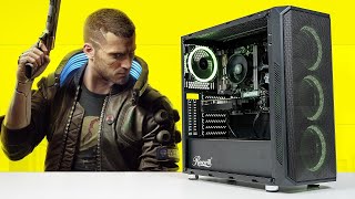 A BUDGET Gaming PC for Cyberpunk 2077!