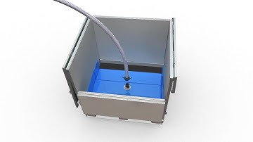 Inserting & Filling a Bag-in-Box Liner using the Unifold 1000 IBC Container