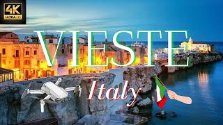 Vieste Puglia Italy, Drone Video & Walking Tour of the (Beautiful Vieste in 4k Aerial)