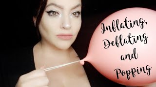 Asmr Inflating Blowing Up Deflating Popping Punch Ball Balloon