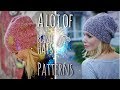 ВЯЖЕМ ШАПОЧКИ БИНИ, МОИ МК + РАЗНЫЕ МОДЕЛИ СО СХЕМАМИ / МНОГО! / BEANIE HATS with patterns