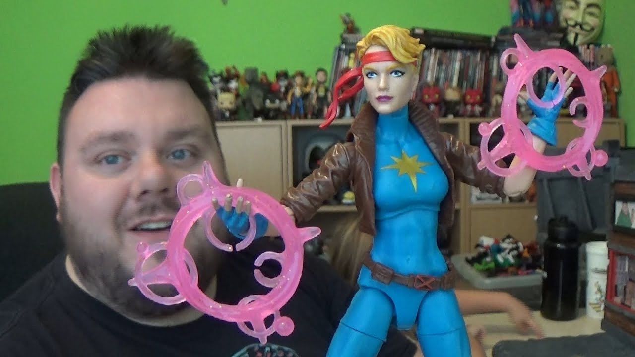 DAZZLER Marvel Legends X Men Vintage Wave Comic Action Figure Toy Review