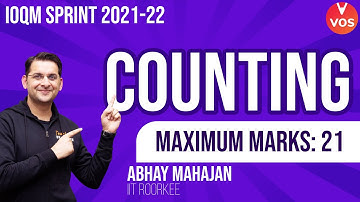 IOQM Sprint 2021-22 | COUNTING | Maths Olympiad 2021 | IOQM Exam | IOQM Preparation | Abhay Sir |VOS