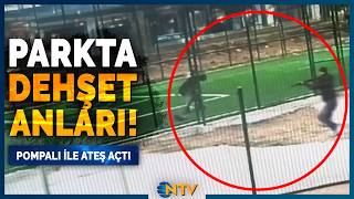 17 Yaşındaki Çocuk Pompalı Tüfekle Dehşet Saçtı Korku Dolu Anlar Güvenlik Kamerasına Yansıdı Ntv