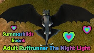 Adult Ruffrunner The Night Light - Summarhildr 2021 Event - School of Dragons