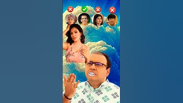 Tmkoc Bhide Master And Jhethalal Il Memory Test चॉकलेट कौन खाता है❓ll #shorts #tmkoc #shortsfeed