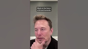 Elon Musk shared his prediction for the future of AI and humanity, #elonmusk #elonmuskmemes #viral