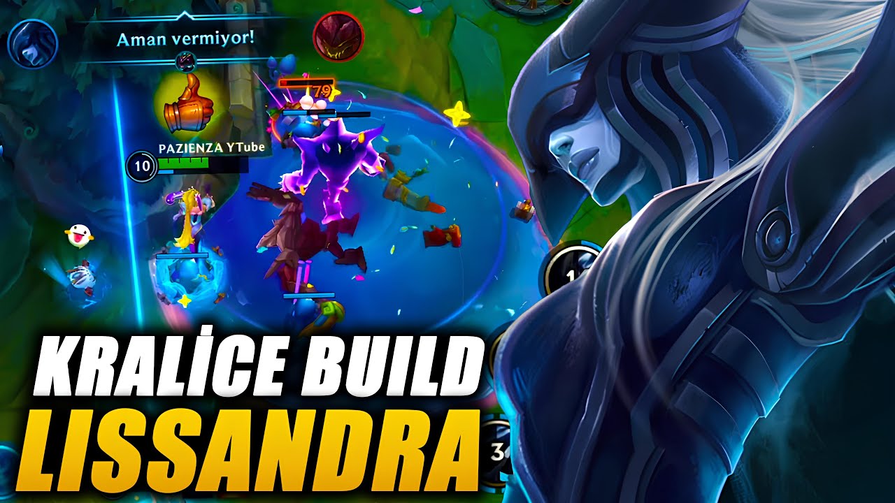 KİTLE KONTROL KRALİÇESİ LISSANDRA DEHŞET TEK ATAN BUILD WILD RIFT